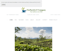 Tablet Screenshot of fitzpatrick-tea.com